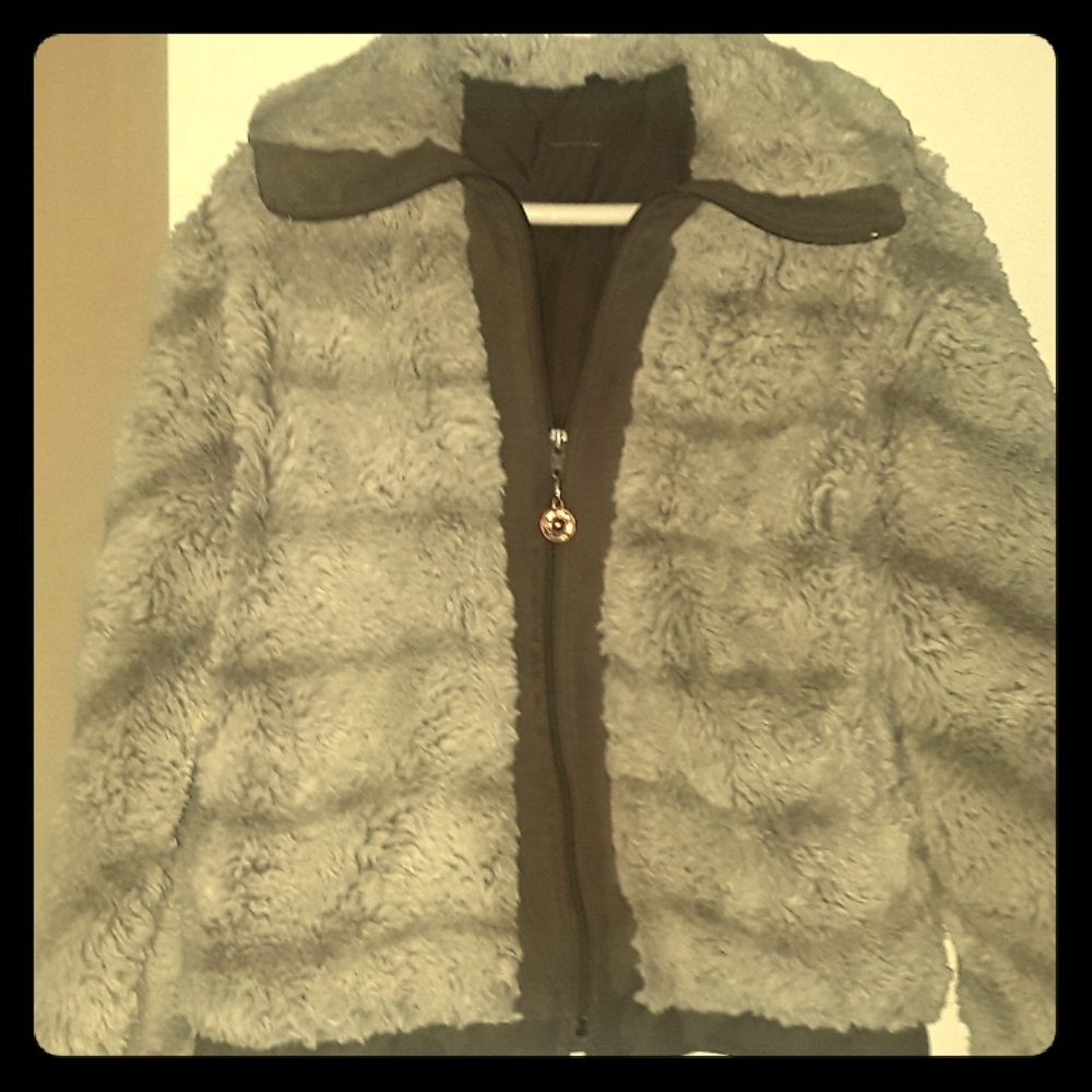 Vintage Faux Fur Jacket S/M